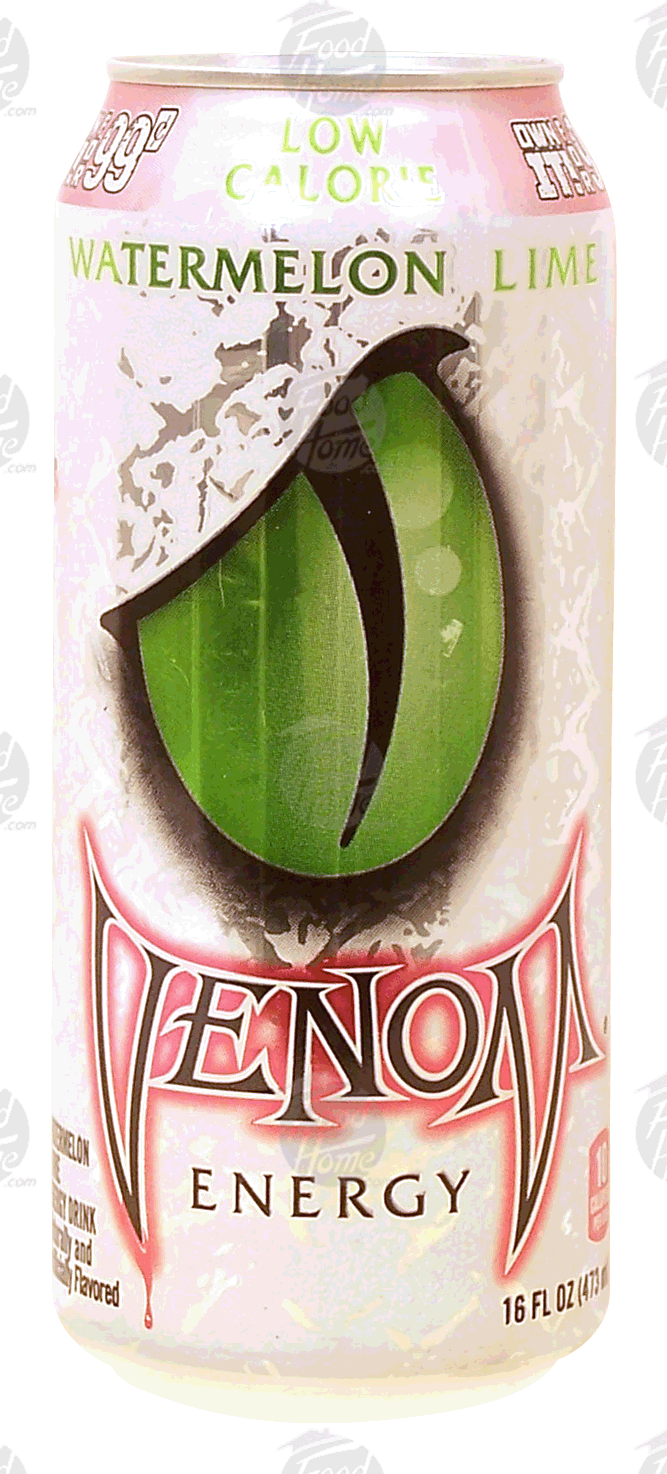 Venom  watermelon lime low calorie energy drink Full-Size Picture